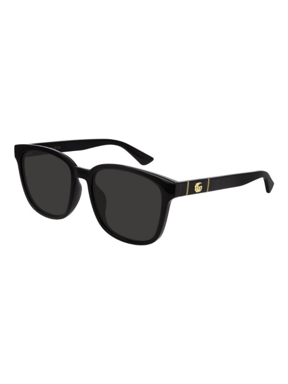 New Gucci Unisex Sunglasses Black Square Multicolor Lens Injected Frame GG0637SK